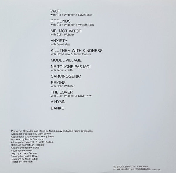 Idles : Ultra Mono (LP,Album,Limited Edition,Mono)