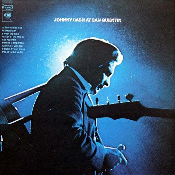 Johnny Cash : Johnny Cash At San Quentin (LP,Album,Stereo)