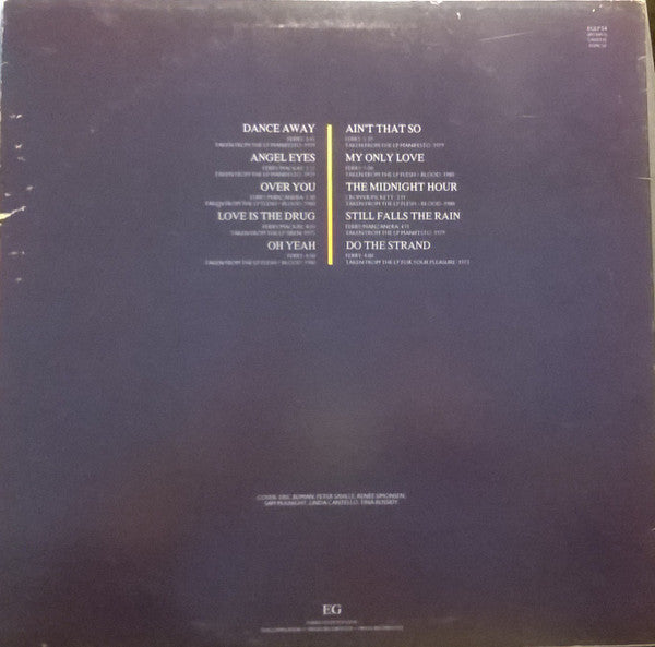 Roxy Music : The Atlantic Years 1973 - 1980 (LP,Compilation,Stereo)