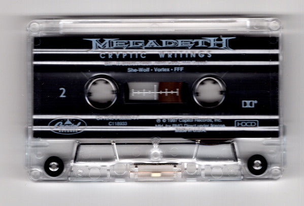 Megadeth : Cryptic Writings (Album,Club Edition)
