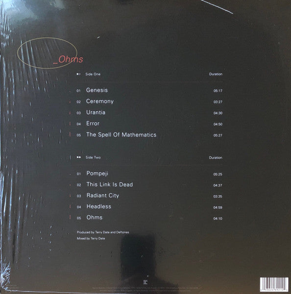Deftones : _Ohms (LP,Album,Stereo)