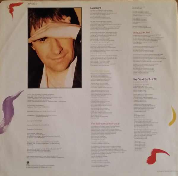 Chris de Burgh : Into The Light (LP,Album)