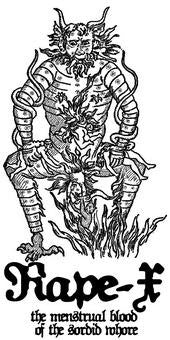 Rape-X : The Menstrual Blood Of The Sordid Whore (Mini,Limited Edition,Numbered)