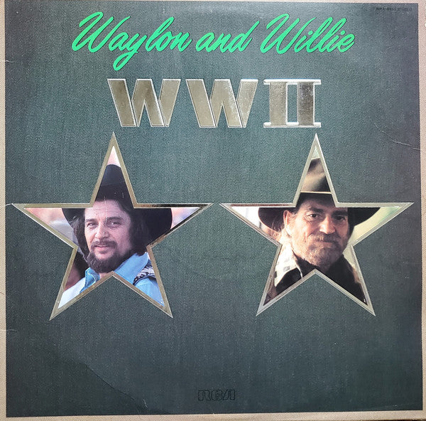 Waylon Jennings & Willie Nelson : WWII (LP,Album)