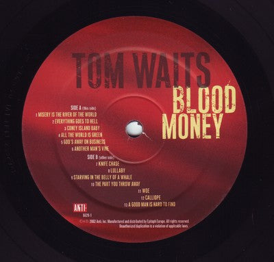 Tom Waits : Blood Money (LP,Album)