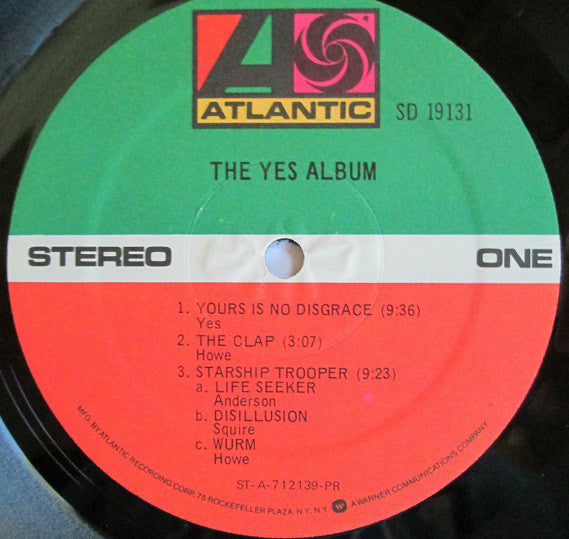 Yes : The Yes Album (LP,Album,Reissue)