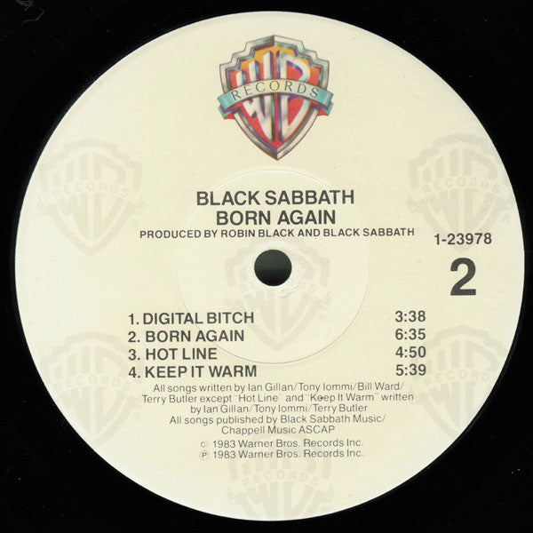 Black Sabbath : Born Again (LP,Album)
