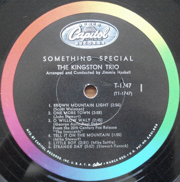 Kingston Trio : Something Special (LP,Album,Mono)