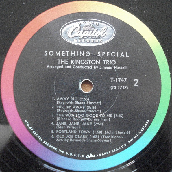 Kingston Trio : Something Special (LP,Album,Mono)