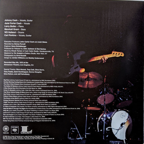 Johnny Cash : A Night To Remember (LP,Album)