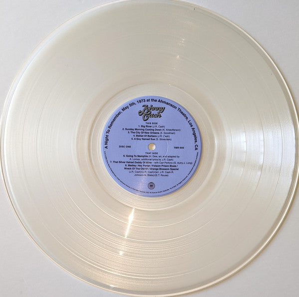 Johnny Cash : A Night To Remember (LP,Album)