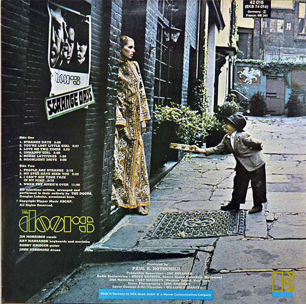 Doors, The : Strange Days (LP,Album,Reissue)
