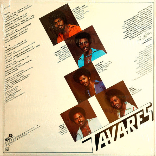Tavares : Check It Out (LP,Album)