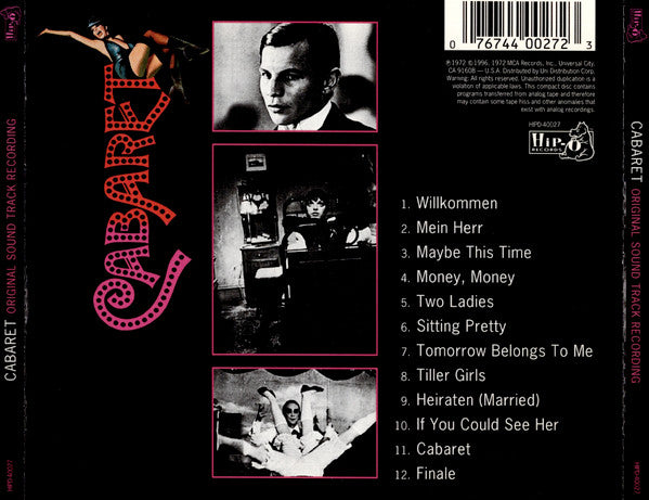 Ralph Burns : Cabaret - Original Sound Track Recording (Album,Reissue,Remastered)