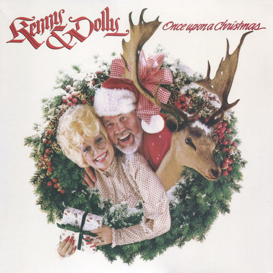 Kenny Rogers & Dolly Parton : Once Upon A Christmas (LP,Album,Reissue,Stereo)