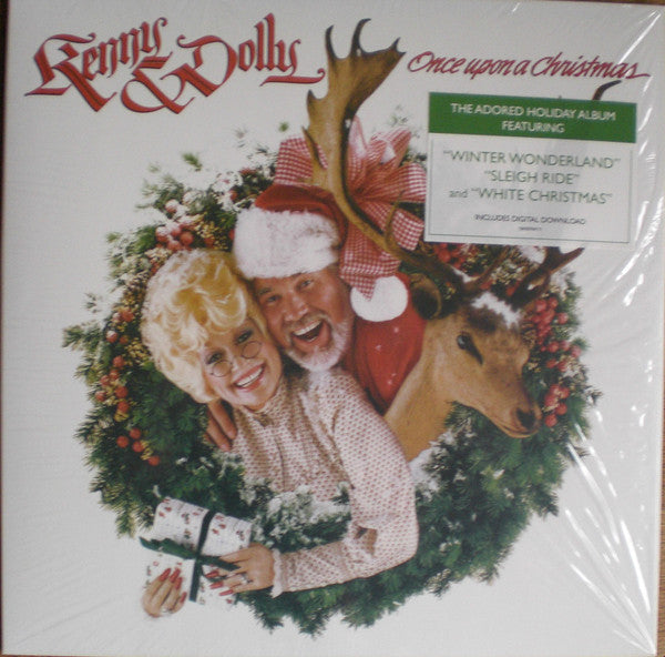 Kenny Rogers & Dolly Parton : Once Upon A Christmas (LP,Album,Reissue,Stereo)