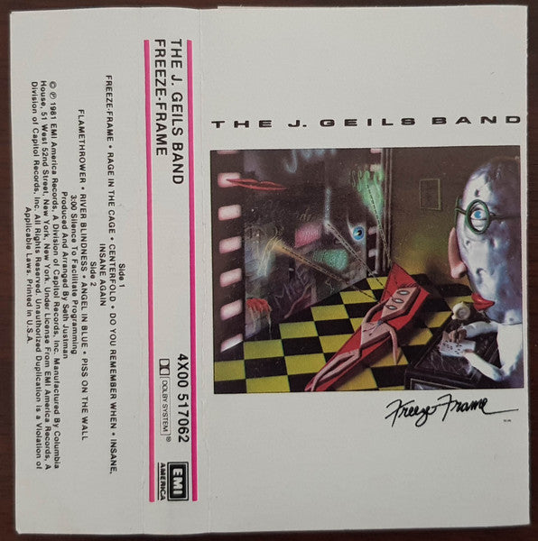 J. Geils Band, The : Freeze-Frame (Album,Club Edition)