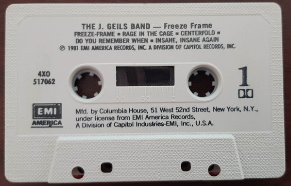 J. Geils Band, The : Freeze-Frame (Album,Club Edition)
