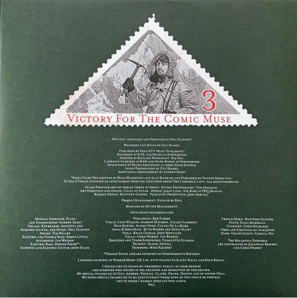 Divine Comedy, The : Victory For The Comic Muse (LP,Album,Remastered)