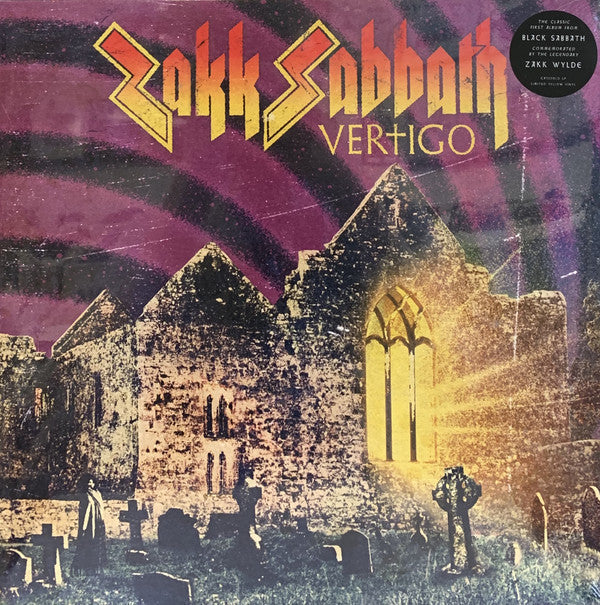 Zakk Sabbath : Vertigo (LP,Album,Limited Edition)
