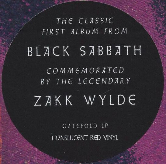 Zakk Sabbath : Vertigo (LP,Album,Limited Edition)