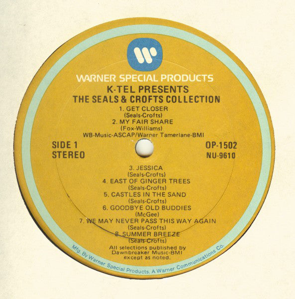 Seals & Crofts : The Seals & Crofts Collection (LP,Compilation)