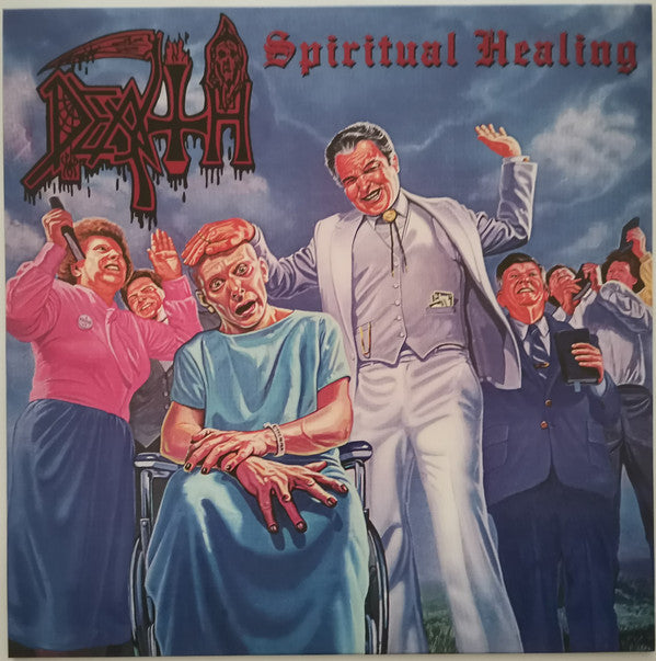 Death (2) : Spiritual Healing (LP,Album,Reissue,Remastered,Repress)
