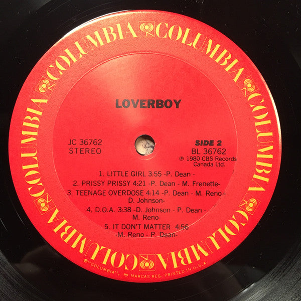 Loverboy : Loverboy (LP,Album)