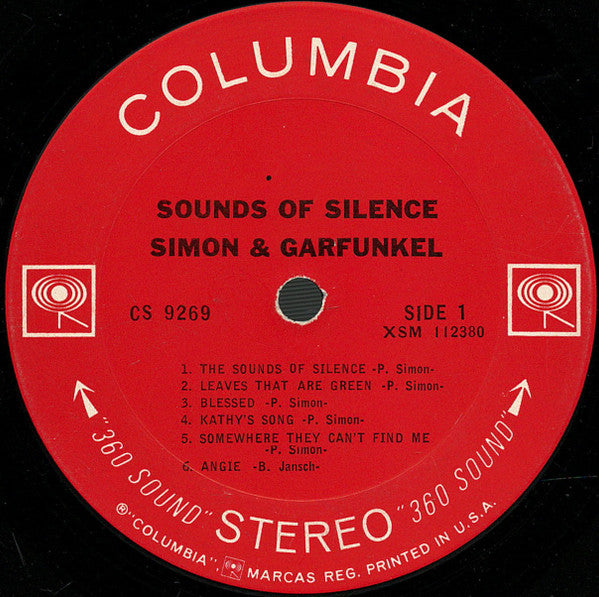 Simon & Garfunkel : Sounds Of Silence (LP,Album,Stereo)