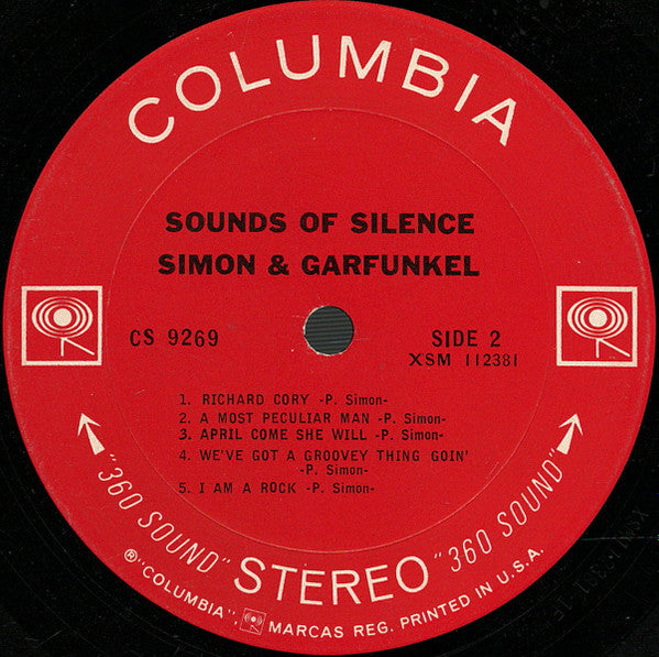 Simon & Garfunkel : Sounds Of Silence (LP,Album,Stereo)