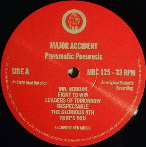 Major Accident : Pneumatic Pneurosis (LP,Compilation,Reissue)