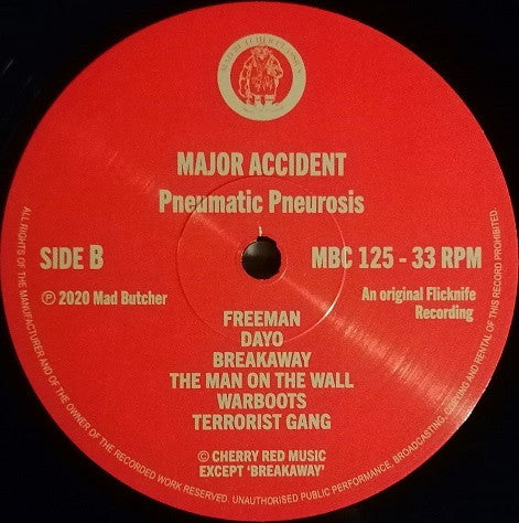 Major Accident : Pneumatic Pneurosis (LP,Compilation,Reissue)