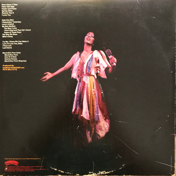 Donna Summer : Live And More (LP,Album)