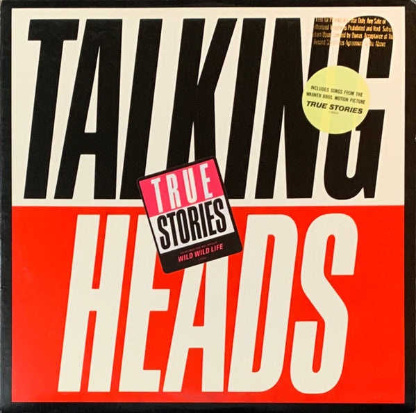 Talking Heads : True Stories (LP,Album,Stereo)