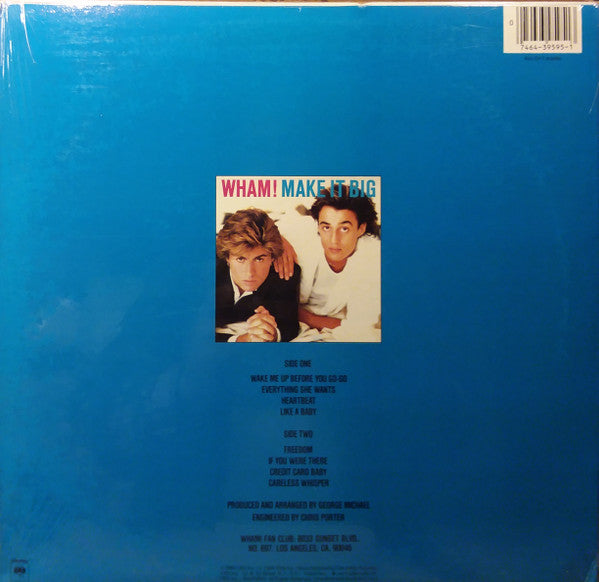 Wham! : Make It Big (LP,Album)