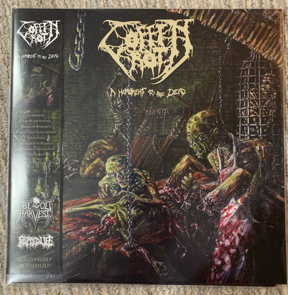 Coffin Rot (2) : A Monument To The Dead (LP,Album,Limited Edition,Repress)