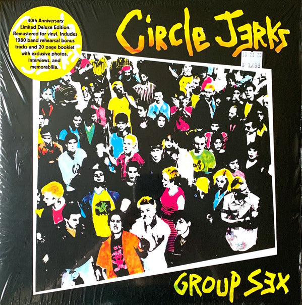 Circle Jerks : Group Sex (LP,Album,Deluxe Edition,Limited Edition,Reissue,Remastered)