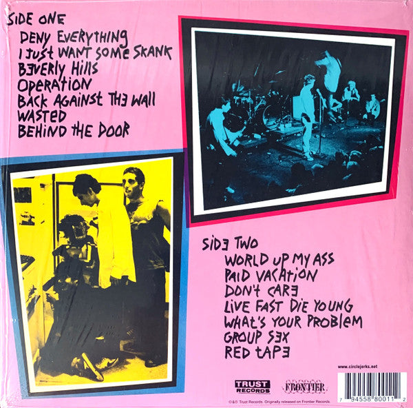 Circle Jerks : Group Sex (LP,Album,Deluxe Edition,Limited Edition,Reissue,Remastered)