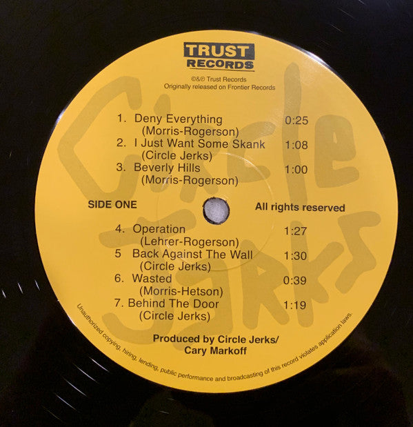 Circle Jerks : Group Sex (LP,Album,Deluxe Edition,Limited Edition,Reissue,Remastered)