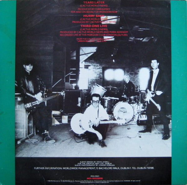 Cactus World News : Years Later (12",33 ⅓ RPM)