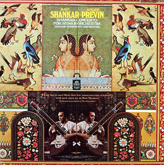 Ravi Shankar, André Previn, London Symphony Orchestra, The : Shankar: Concerto For Sitar & Orchestra (LP,Album,Stereo)