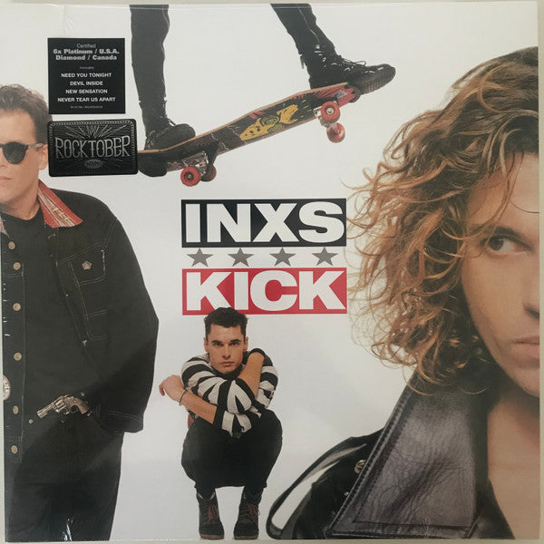 INXS : Kick (LP,Album,Limited Edition,Reissue,Repress)