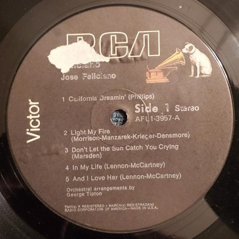 José Feliciano : Feliciano! (LP,Album,Reissue,Stereo)