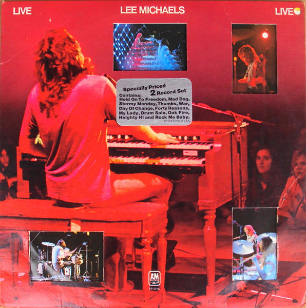 Lee Michaels : Live (LP,Album,Stereo)