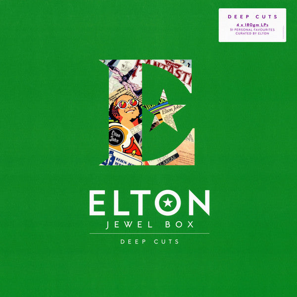 Elton John : Jewel Box (Deep Cuts) (LP,Compilation,Stereo)