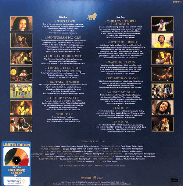 Bob Marley & The Wailers : Legend (LP,Compilation,Limited Edition,Reissue)