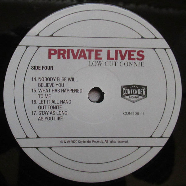 Low Cut Connie : Private Lives (LP,Album)