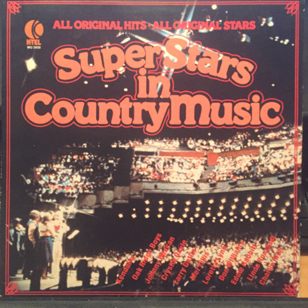 Various : SuperStars In Country Music (LP,Compilation,Stereo)