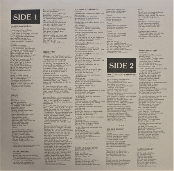 Arlo Guthrie / Pete Seeger : Precious Friend (LP,Album)
