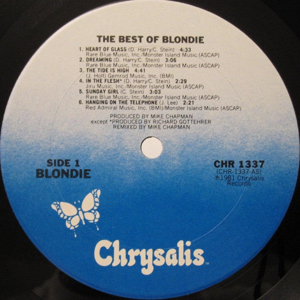 Blondie : The Best Of Blondie (LP,Compilation)